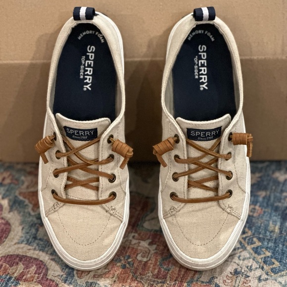 Sperry Women’s Crest Vibe Canvas Sneakers - Picture 1 of 4